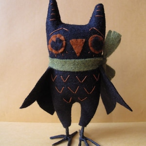 Harvest Owl Ornament E-PATTERN by cheswickcompany