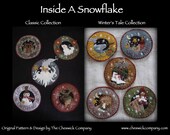 PDF DOWNLOAD DIY Pattern Packet - quot Inside a Snowflake Ornaments quot - for all 10 ornaments by cheswickcompany