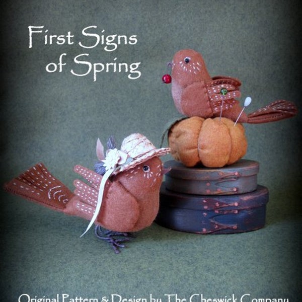 PDF DOWNLOAD DIY First Signs of Spring Pattern by cheswickcompany