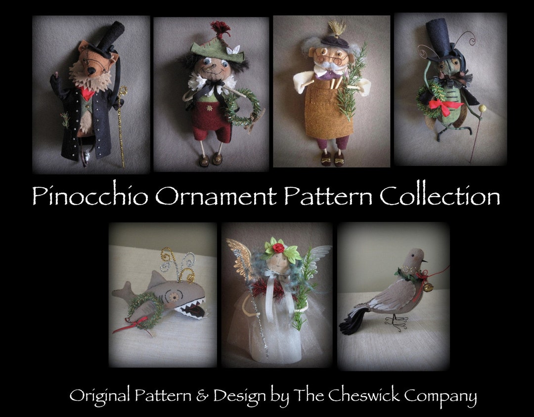 Pattern For Pinocchio Overalls DIY PATTERN -