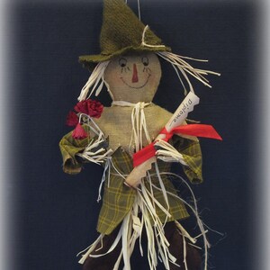 PDF DOWNLOAD The Scarecrow E-PATTERN  Second in the Wizard of Oz Ornament Series by cheswickcompany