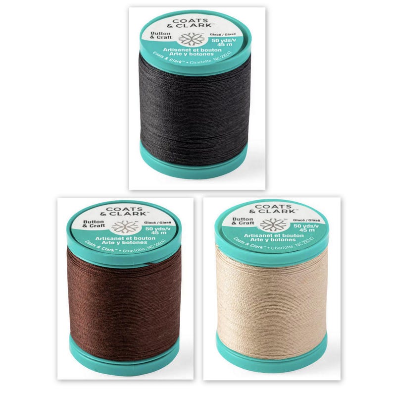 Button & Carpet Thread - Upholstery Weight - by Cheswickcompany - Etsy