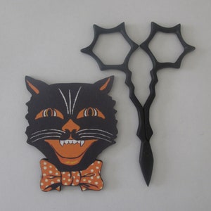 Cat Embroidery Scissors Sewing Scissors, Thread Snips, Cute