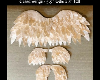 PDF DOWNLOAD DIY - Angel Wings Pattern - 3 different sizes by cheswickcompany