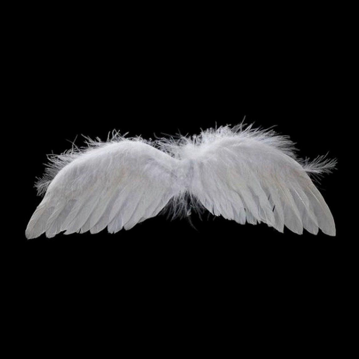 20 Pack Of 28*16CM White Angel Feather Wings For DIY Crafts, Party