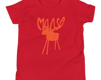 MOOSE! Youth Short Sleeve T-Shirt