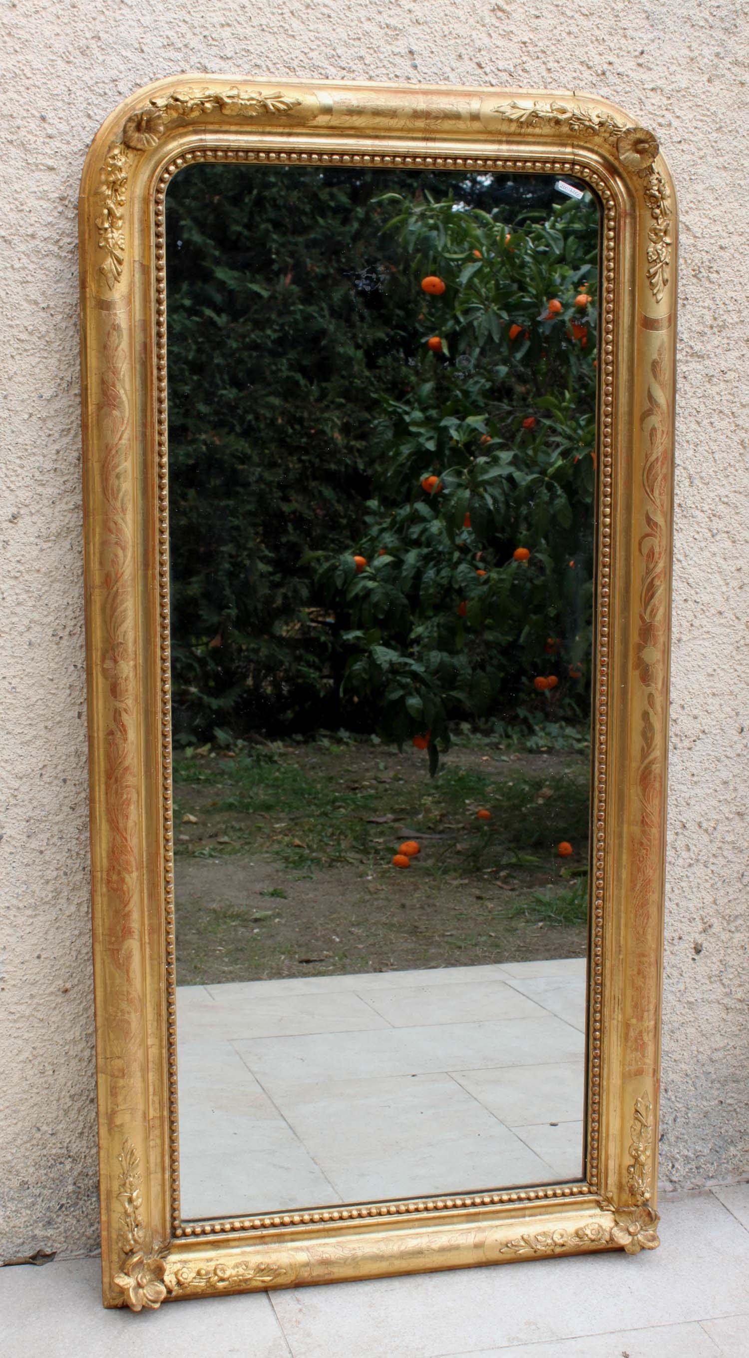 Antique Mirror French Full Length Mirror Louis Philippe Etsy