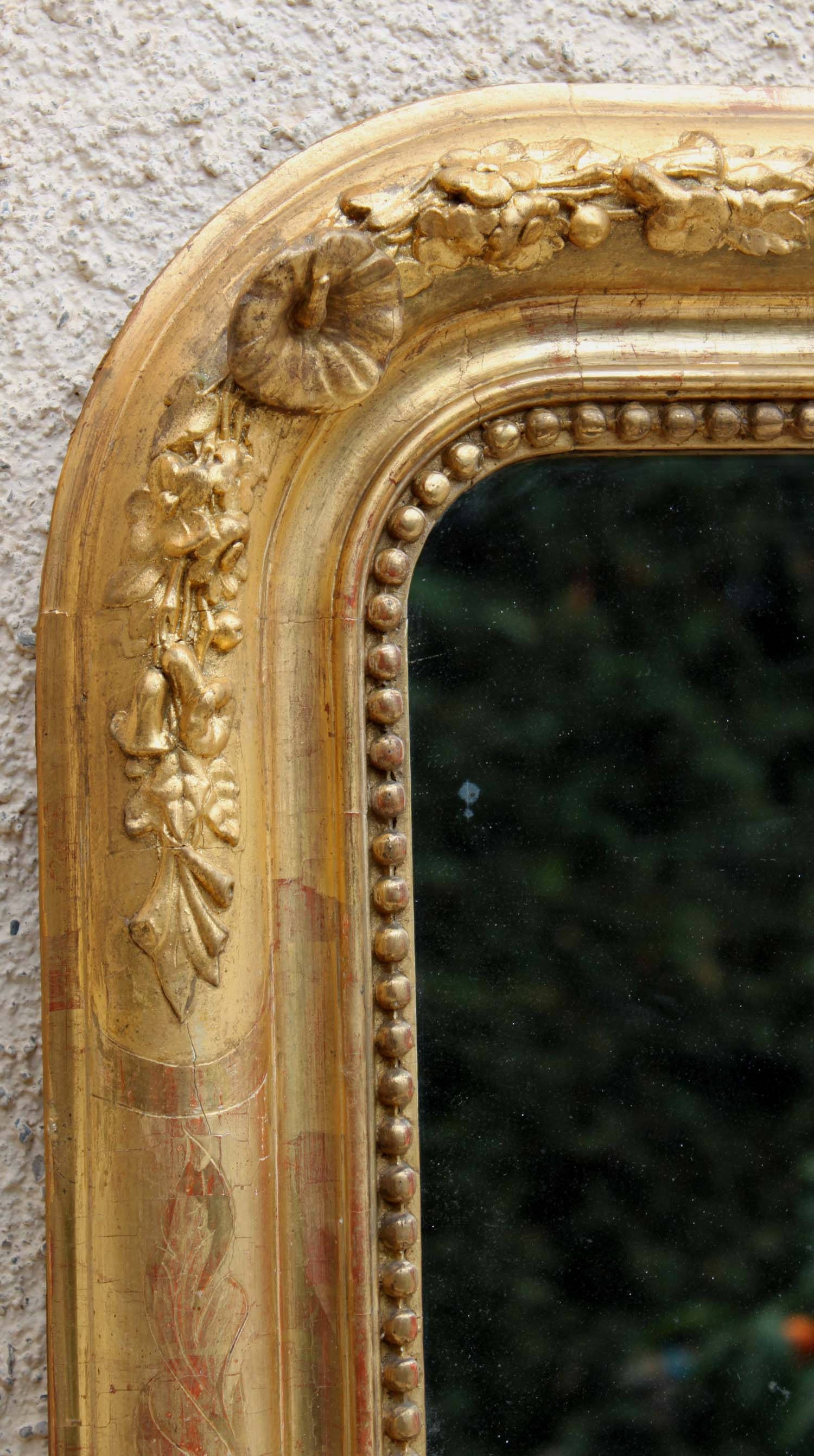 Antique Mirror French Full Length Mirror Louis Philippe Etsy