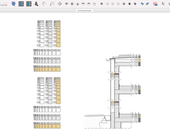 Architectural Detail Set: Facade section (SketchUp + HD Textures)