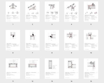 15 Timber Frame Construction Details | Standard Timber Frame Construction Details | High-Resolution PDF (en/de) | PDF Download