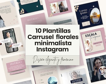 Pack de 10 carrousels stratégiques | Modèles Canva modifiables | Image de marque personnelle et entrepreneurs | Contenu stratégique pour les réseaux sociaux