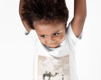 Young Explorer Kids T-Shirt – Dreamscape Design, Adventure-Inspired Shirt for Boys & Girls