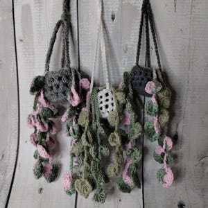 Crochet Hanging Plant