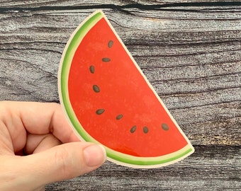 Watermelon Sticker, Summer Aesthetic, Waterproof, Vinyl Sticker, Cute Stickers, Aesthetic Stickers, Harry Styles Sticker, Summer VSCO