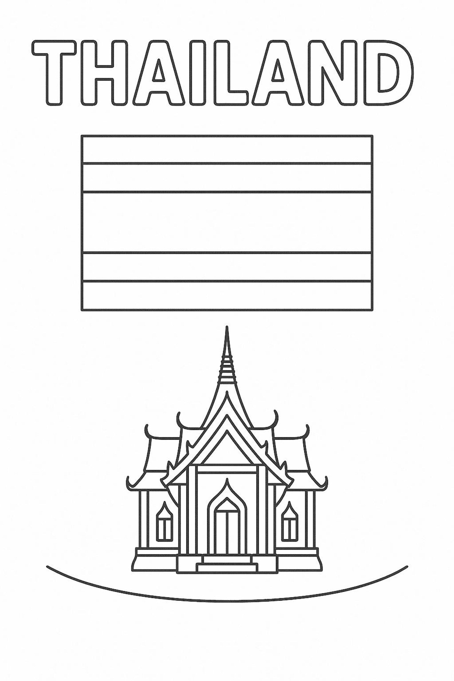 Flags of the World Coloring Book: Geography Learning Activity (instant ...