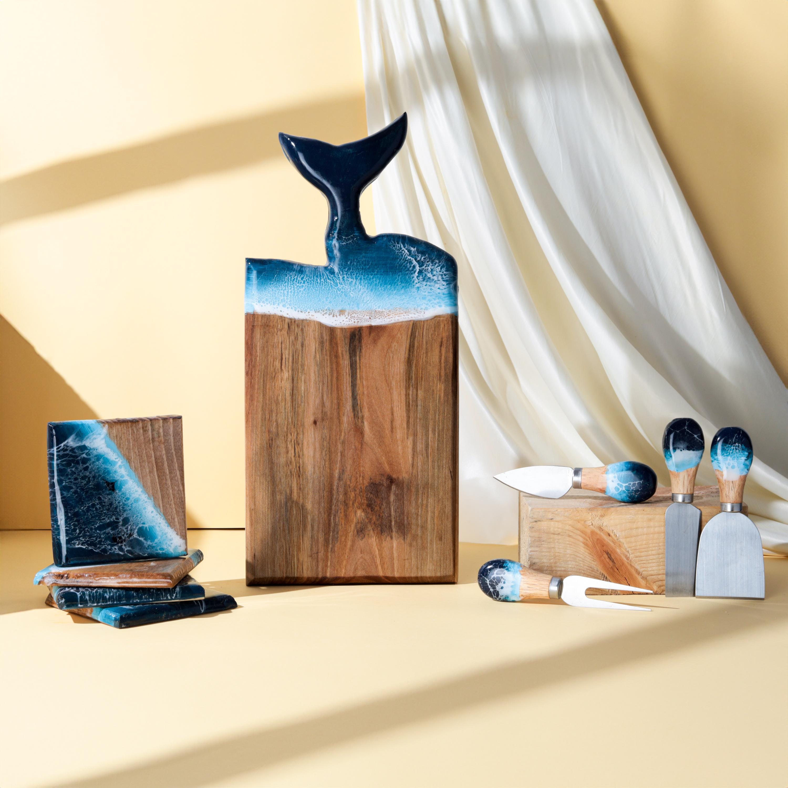 Guowall Wooden Cutting Board Epoxy Resin Design