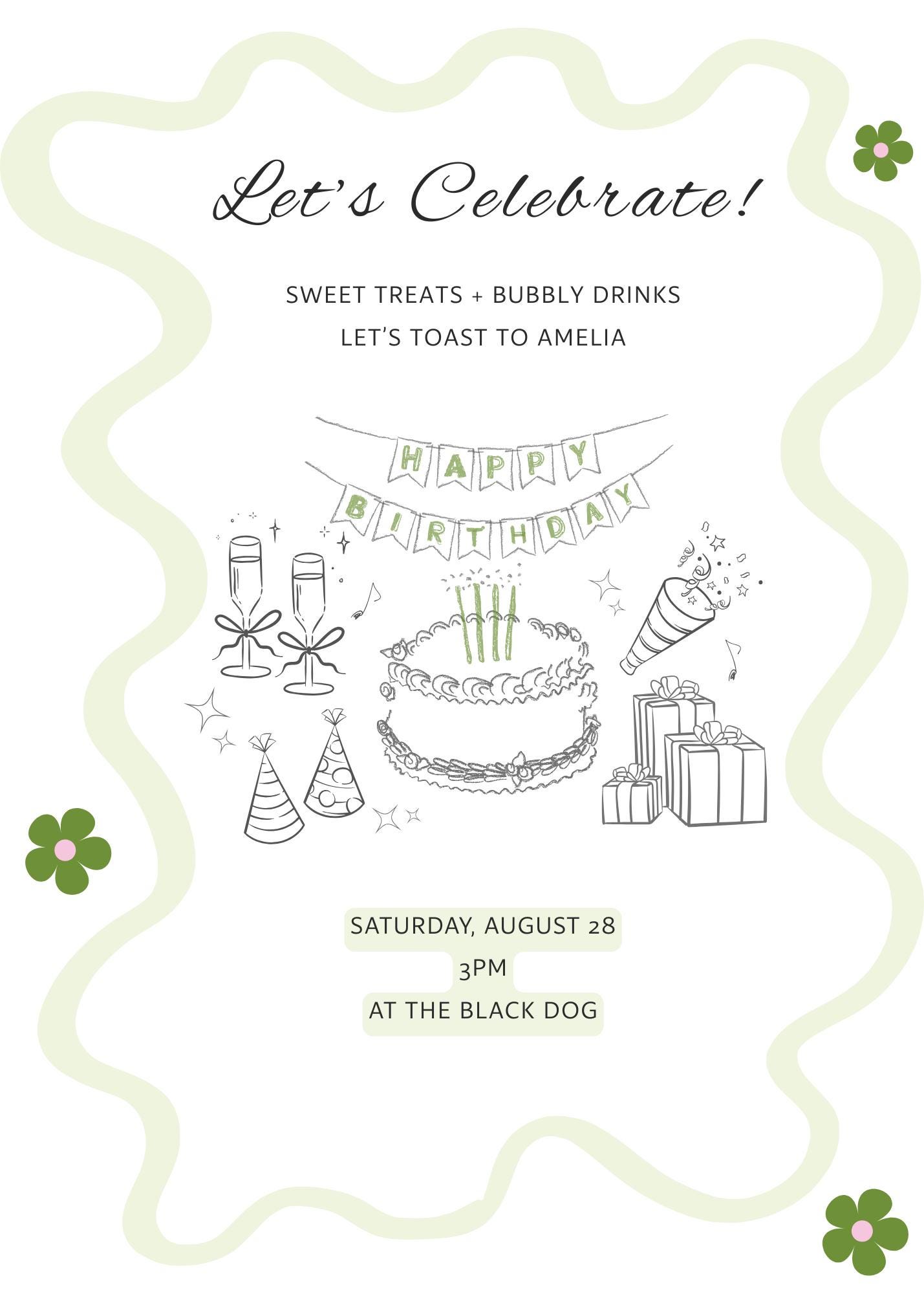 Editable Birthday Invitation Template | Instant Download | Printable ...