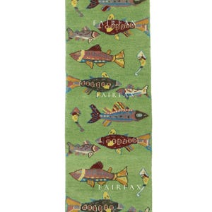 Handmade Wool Fish Rug: Colorful Kids Room or Cottage Decor