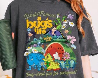 Comfort Colors® Disney A Bug's Life A Bug's Land shirt, Disneyland Ride shirt, Heimlich Flik Hopper Princess Atta Bug shirt, Family Disney