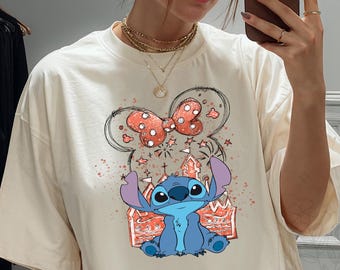 Maglietta Disney Stitch, maglietta Mickey Castle, maglietta Dog Lover, maglietta Lilo e Stitch, maglietta Minnie Bow, maglietta Magic Kingdom, felpa Disneyland