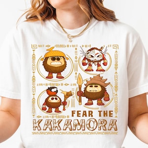 Comfort Colors® Beware The Kakamora-tröja, Vaiana-tröja, Kakamora Coconut Pirate-t-shirt, Animal Kingdom-tröja, Magic Kingdom-tröja bild 1