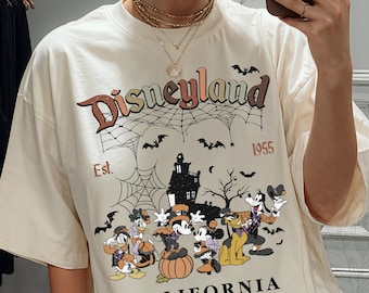 Comfort Colors® Retro Disneyland California Shirt, Disneyland Est 1955 Shirt, Mickey And Friends Shirt,Disney Vacation Tee,Walt Disney World