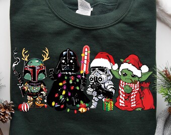 Star Wars Family Christmas Tshirt, Galaxy Wars Christmas Shirt, Disney Xmas Gift Shirt,Galaxy's Edge Holiday Shirt,Disneyland Christmas Tee