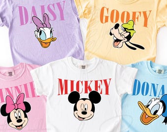 Camisetas familiares Disney, camisetas Disney, camisetas Disney a juego 2025, camiseta de viaje a Disney, camiseta de Disney World, vacaciones Disney, camiseta del equipo Disney