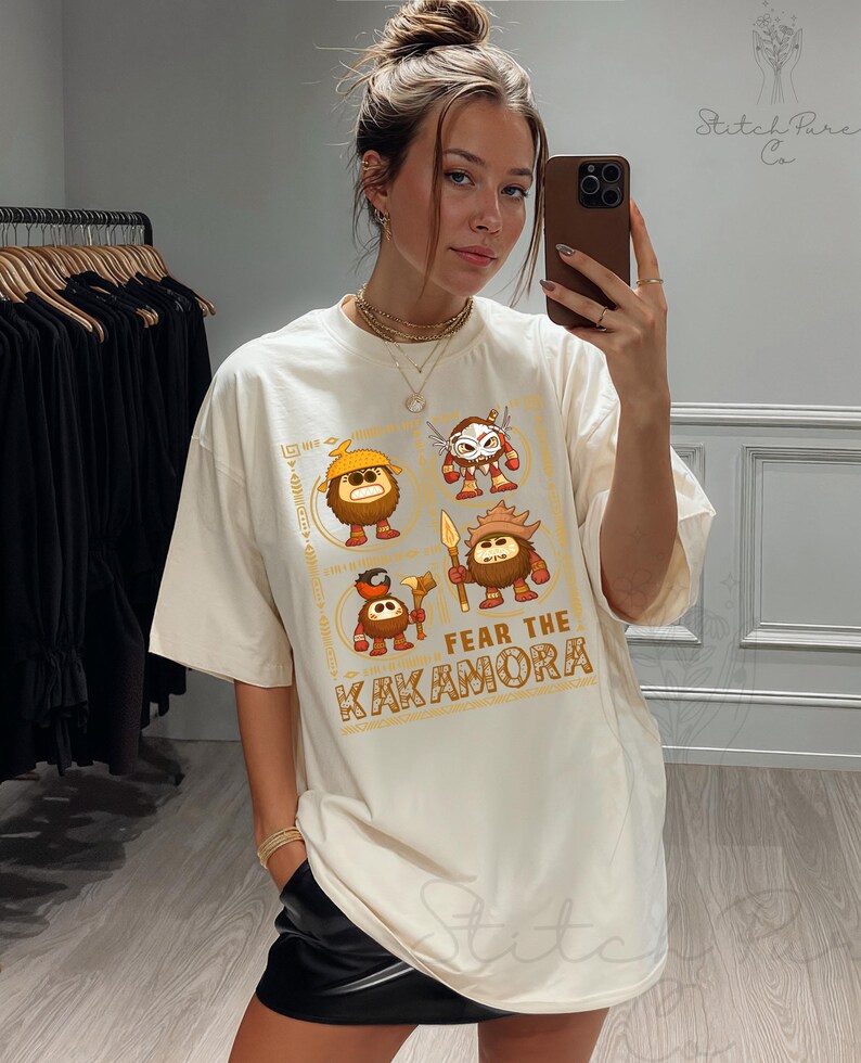 Comfort Colors® Beware The Kakamora-tröja, Vaiana-tröja, Kakamora Coconut Pirate-t-shirt, Animal Kingdom-tröja, Magic Kingdom-tröja bild 2