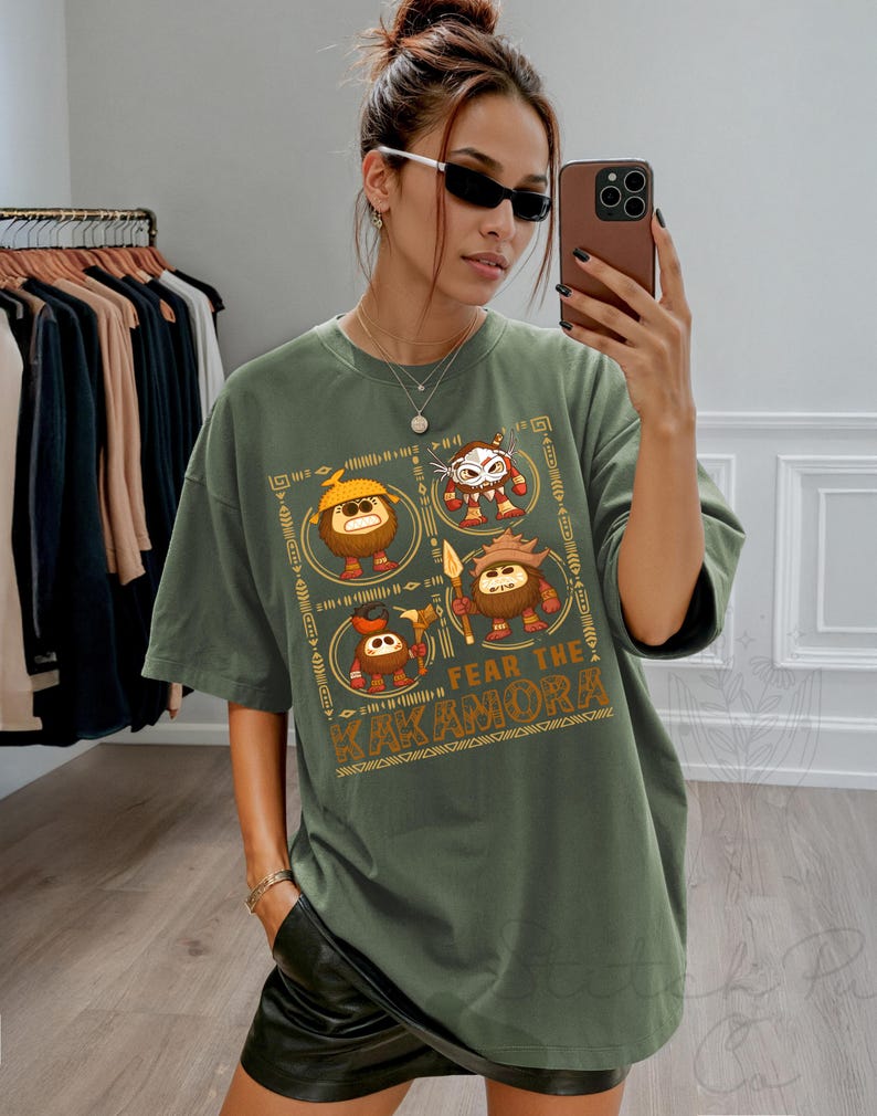 Comfort Colors® Beware The Kakamora-tröja, Vaiana-tröja, Kakamora Coconut Pirate-t-shirt, Animal Kingdom-tröja, Magic Kingdom-tröja bild 3