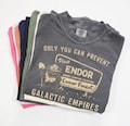 Comfort Colors\u00ae Ewok Star Wars Shirt, Ewok Endor National Park Protect Our Forest Shirt, Vintage Star Wars Forest Camp Shirt, Disney Shirts