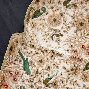 Vintage Viking Papier-Mâché Snack Tray 1950s