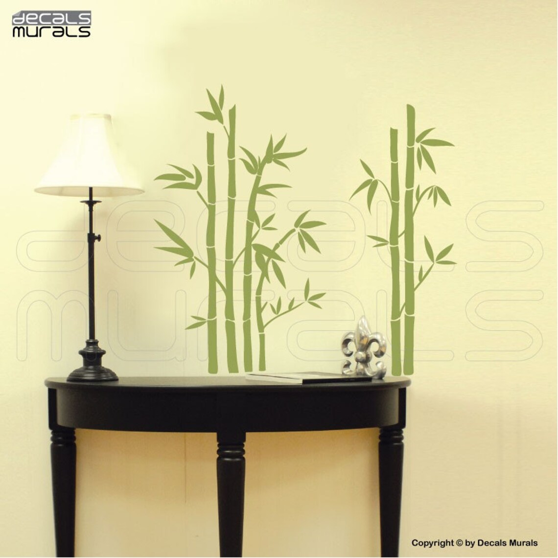 Wall Decals BAMBOO Modern Wall Stickers Vinyl Art Decor by Etsy