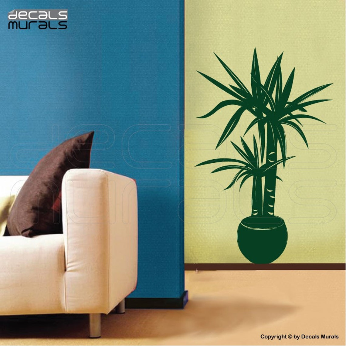 Wall Decals HOUSE PLANT Vinyl Art Stickers Modern Decor by Etsy