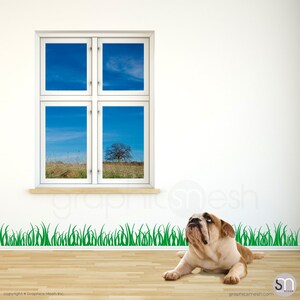GRASS WALL DECALS Interior decor vinyl art stickers image 3