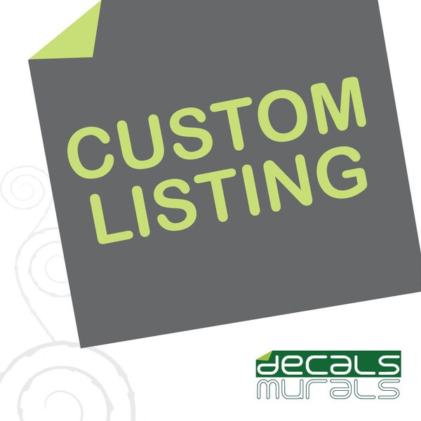 CUSTOM LISTING pour kasauser - école de poissons de différentes tailles et couleurs