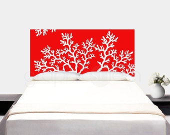 Wall decal CORAL REEF HEADBOARD Vinyl art designs for interior decor by Decals Murals