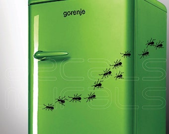 Wall decals ANTS Fun vinyl art stickers - Removable decal decor by DECALS MURALS