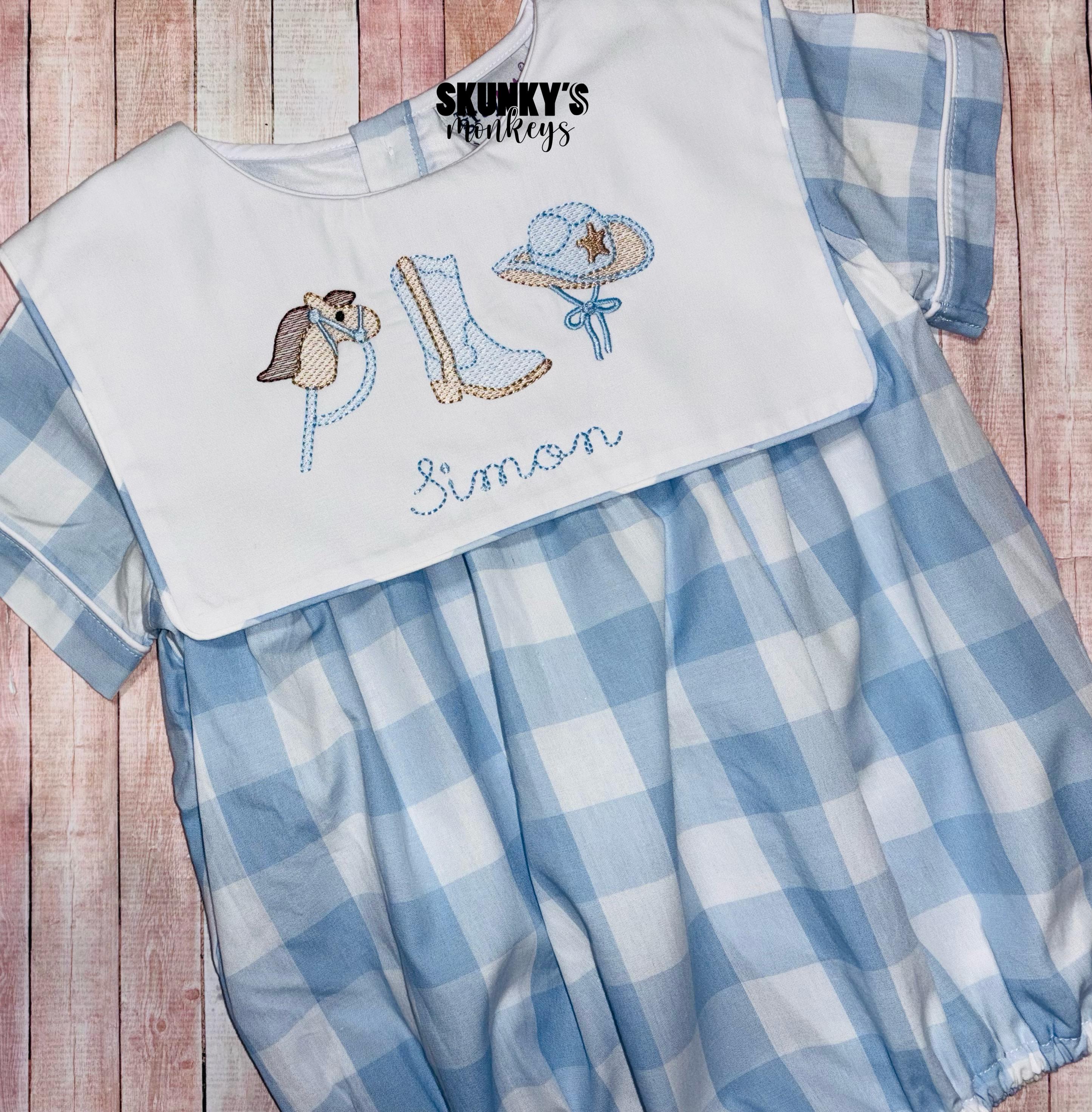 Monogrammed Baby Bubble, Boys Bishop, Monogrammed Romper, Shower Gift ...