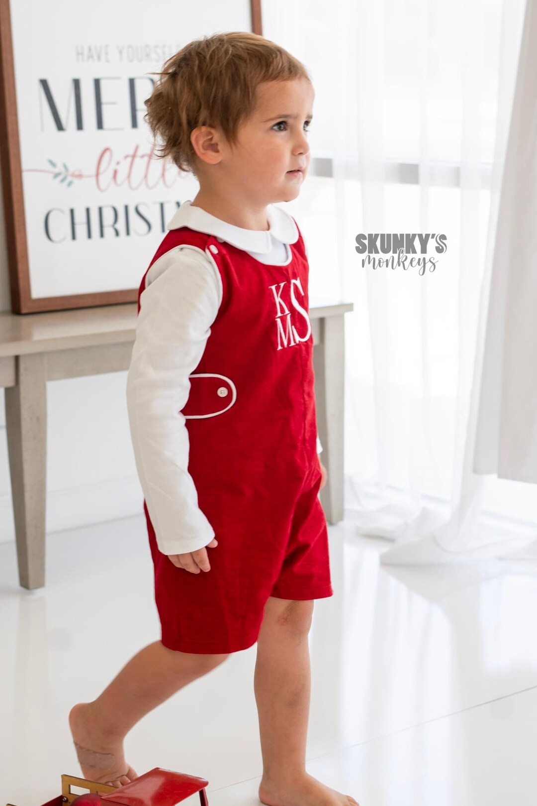 Baby Boy Corduroy Romper, Personalized Romper, Baby Boy Monogrammed ...