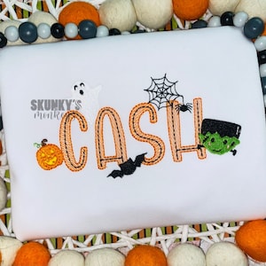 Boys Pumpkin Shirt, Boys Halloween Shirt, Boys Fall Romper, Custom Spider Shirt, Personalized Appliqué shirt, Embroidered Ghost Outfit