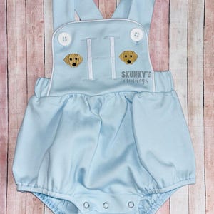 Baby boy bubble, Navy monogrammed sunsuit, personalized romper,baby boy monogrammed first birthday outfit, pictures, choose your mini design