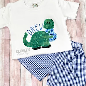 Dinosaur Birthday Shirt,Boys Birthday Shirt, Boys Personalized Shirt, Custom Birthday Shirt, Boys Dinosaur Shirt, 3 rex, three rex, 3rd