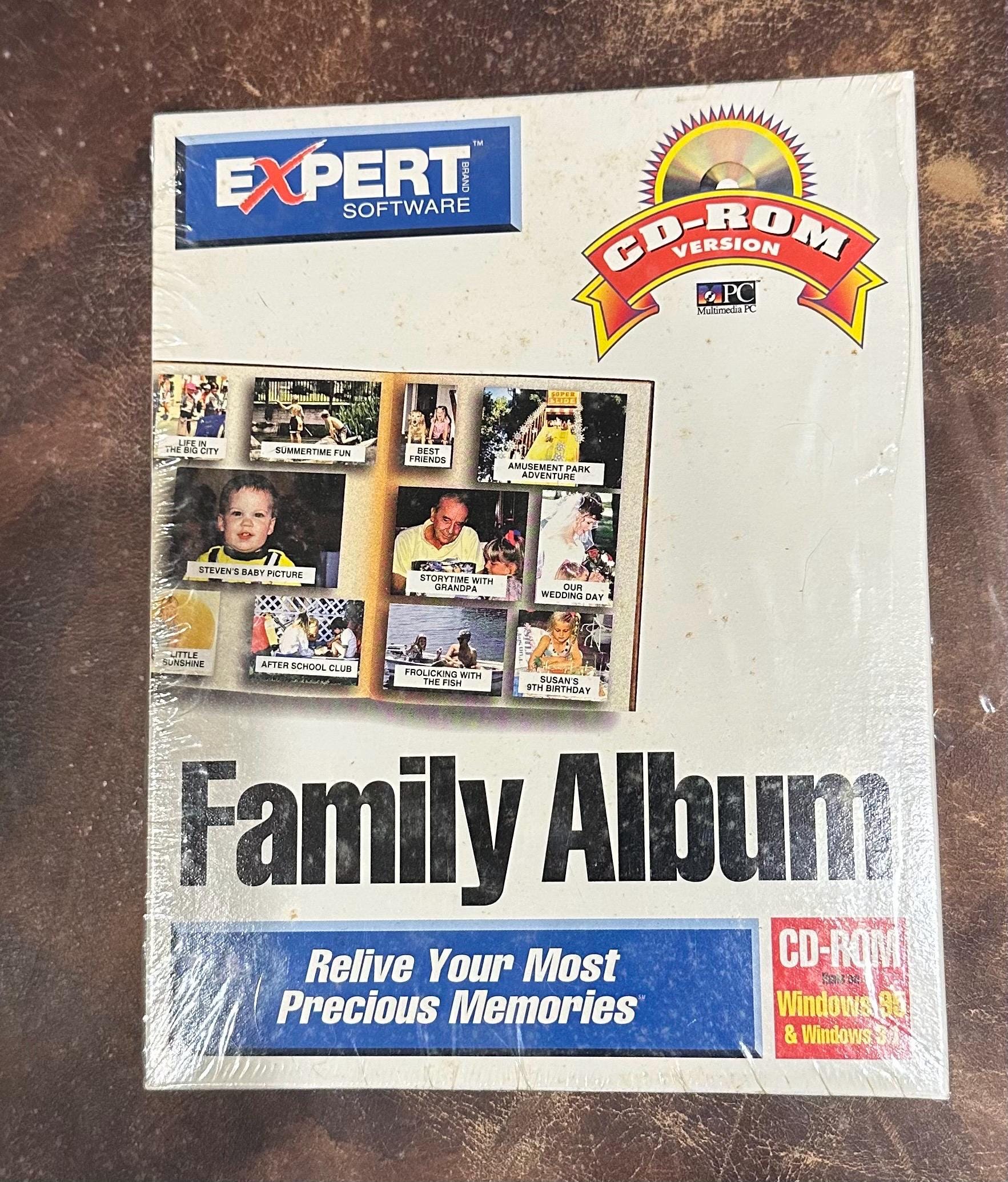Expert Software Windows 95 Family Album Cd ROM ( Factory