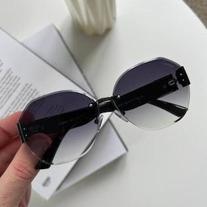Cartier Green Lens Gold Wood Rectangle Sunglasses image 7