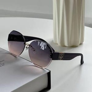 Cartier Green Lens Gold Wood Rectangle Sunglasses image 5