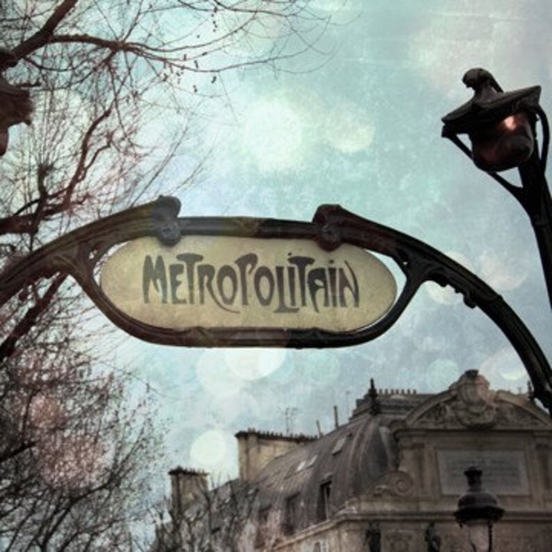 Metropolitain 5x5 Print image 1