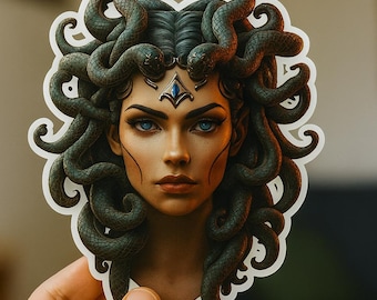 Medusa Greek Mythology Sticker