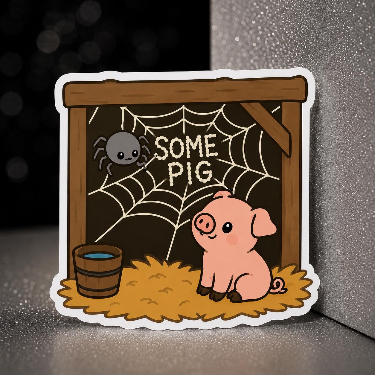 Charlottes Web Stickers - Etsy