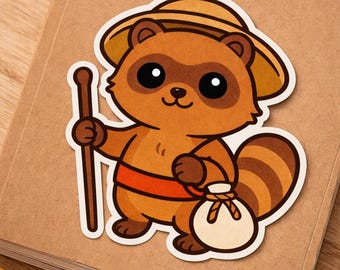 かわうそカワウソ - 妖怪ステッカー - Etsy 日本